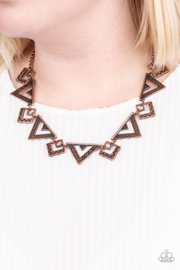 Giza Goals - Copper Necklace