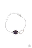 Glamorous Glow- Purple Bracelet