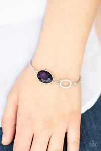 Glamorous Glow- Purple Bracelet