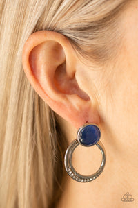 Glow Roll - Blue Earring