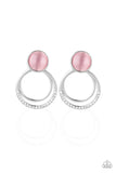 Glow Roll - Pink Earring