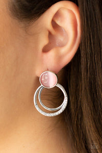 Glow Roll - Pink Earring