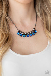 Graciously Audacious - Blue Necklace