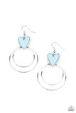 Happily Ever Hearts - Blue Earring