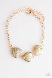 Hard Hearted- Gold Bracelet