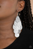 Hibiscus Harmony - Silver Earring