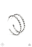 Hoop Hype- Silver Earring