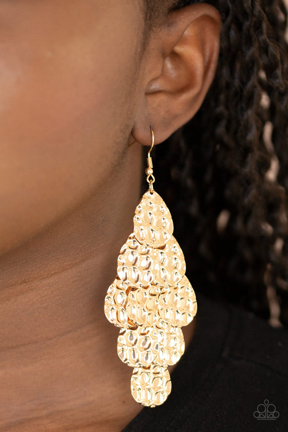 Instant Incandescence - Gold Earring