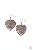 Let Your Heart Grow - Copper Earring