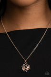 Lotus Retreat - Rose Gold Necklace