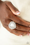 Lovely Luster- White Ring