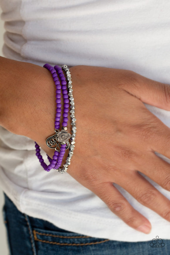 Lover's Loot- Purple Bracelet