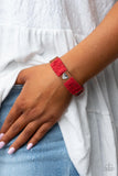 Lusting for Wanderlust - Red Bracelet