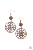 Mandala Eden - Copper Earring