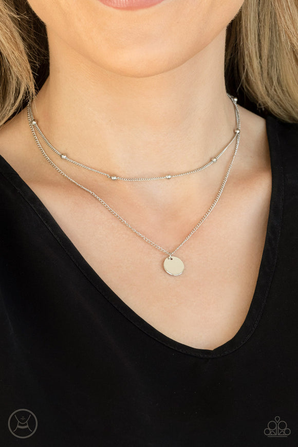 Modestly Minimalist - Silver Necklace