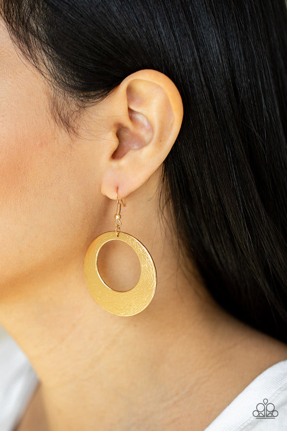 Outer Plains - Gold Earring