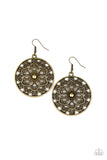 Petal Prana - Brass Earring