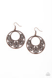 Petal Promenade - Copper Earring