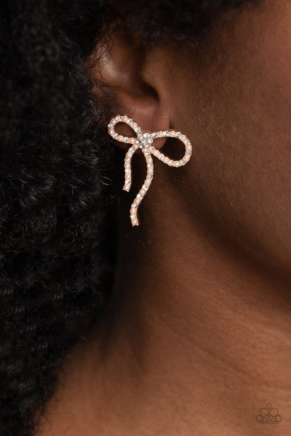 Deluxe Duet- Rose Gold Earring