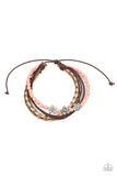 Raffia Remix - Pink Bracelet