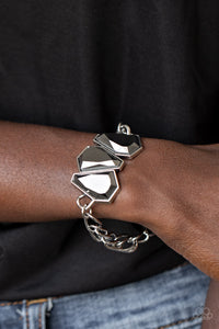 Raw Radiance - Silver Bracelet