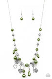 Renaissance Romance - Green Necklace