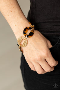 Retro Recharge - Brown Bracelet