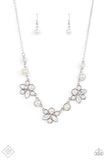 Royally Ever After- White Necklace