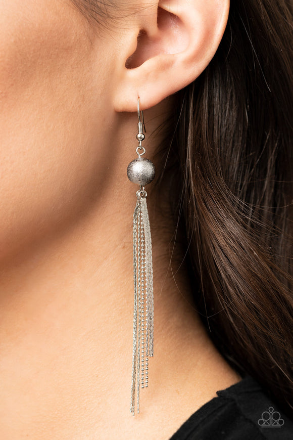 SLEEK-ing Revenge - Silver Earring