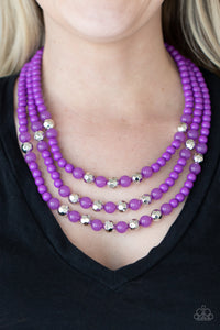 STAYCATION All I Ever Wanted - Purple Necklace