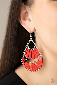 Samba Scene - Red Earring