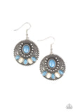 Sandstone Paradise - Blue Earring