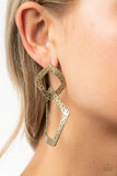 Scrap Yard - Brass Earring