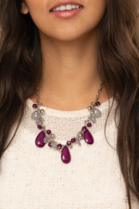 Seaside Solstice - Purple Necklace