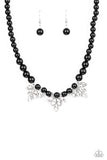 Society Socialite - Black Necklace