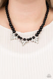 Society Socialite - Black Necklace