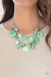 Spring Goddess - Green Necklace