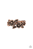 Stop And Smell The Flowers- Copper Ring