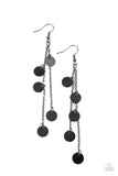 Take A Good Look - Black Earring