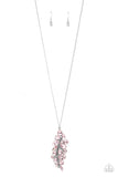 Take a Final BOUGH - Pink Necklace