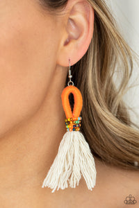 The Dustup - Orange Earring