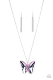 The Social Butterfly Effect- Multi(purple) Necklace