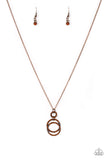 Timeless Trio- Copper Necklace