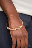 Totally Tenderhearted- Gold Bracelet