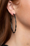 Totally Throttled - Black Earring