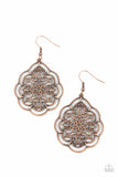 Tour de Taj Mahal - Copper Earring