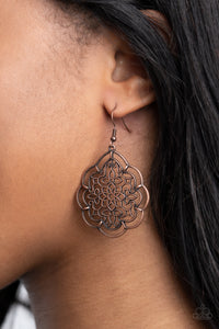 Tour de Taj Mahal - Copper Earring