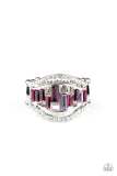 Treasure Chest Charm- Purple Ring