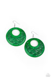 Tropical Canopy - Green Earring