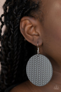 WEAVE Your Mark - Silver Earring